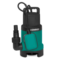 VONROC Dompelpomp 750W – 14000 l/h | Vuil- en schoonwater