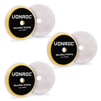 Microfiber Polishing Pads | Ø125mm – 3 pcs