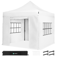 Easy-Up Partytent - 3x3 m | Set incl. sidewalls - White