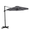 Zweefparasol Bardolino Ø300cm – Premium parasol | Grijs 