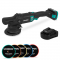 PRO Excentrische Polijstmachine 20V – Ø 125mm | Incl. 2.0Ah Accu, snellader en 5 polijstschijven