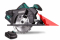 Accu cirkelzaag 20V - 150mm - 4.0Ah| Incl. accu en snellader