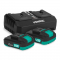 VPower 20V Starterset | 2x 2.0Ah Accu & Dubbele Snellader