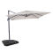 Zweefparasol Pisogne 300x300cm – Premium parasol - Beige | Incl. 4 vulbare tegels