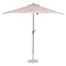 Parasol Magione – Premium balkon parasol - Halfrond 270x135cm | Beige