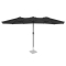 Parasol Iseo - 460x270cm - Premium parasol | Zwart
