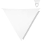Schaduwdoek Driehoek - Premium – ∆ 360 cm – Waterafstotend | Wit