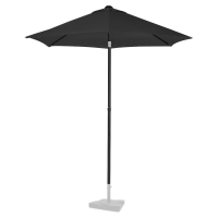 Parasol Torbole – Ø200cm – Premium Parasol | Antraciet/Zwart