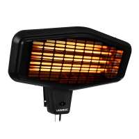 VONROC Heater Amiata 2200W – Muur montage – Quartz element | 3 warmteniveaus