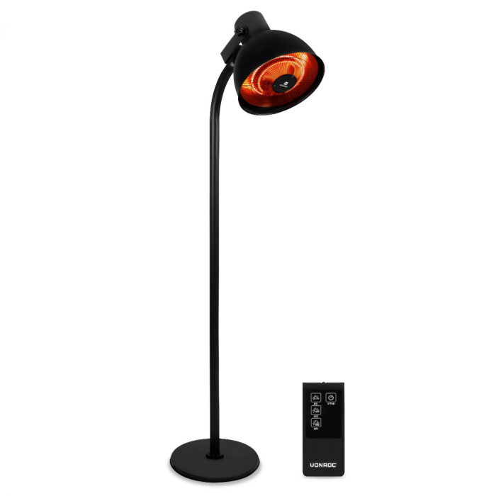 Heater Vesuvio - 2000W – Infrarood | Incl. afstandsbediening main product photo