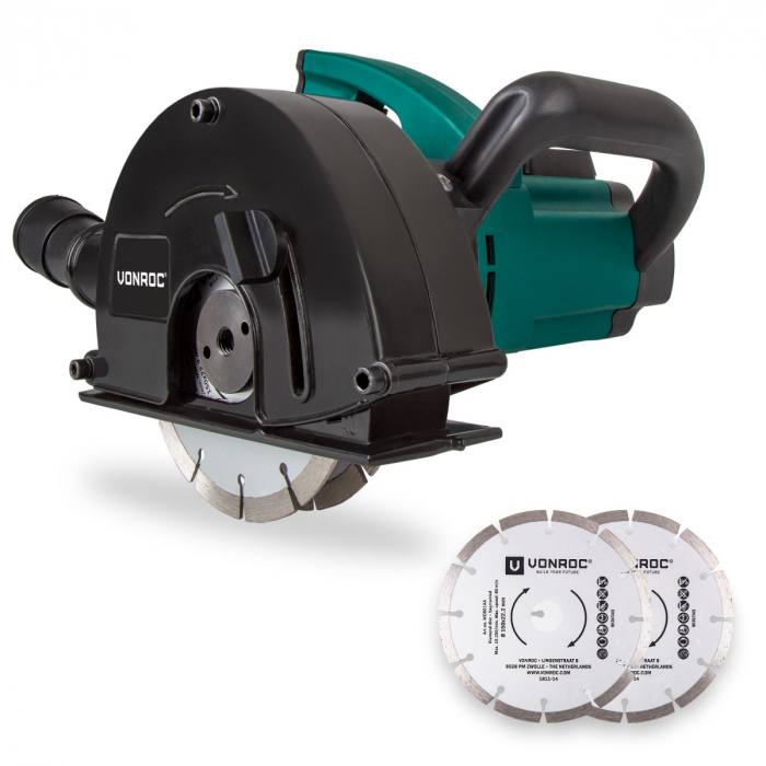 Sleuvenfrees 1700W - 150mm | Incl. 4 sleuvenfrees schijven main product photo